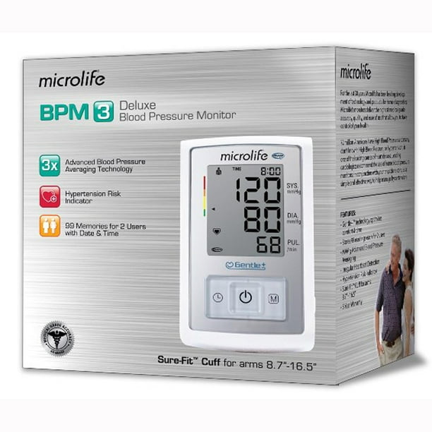 Microlife Jak Zmienic F Na C Microlife BPM 3 Deluxe Blood Pressure Monitor - Walmart.com - Walmart.com