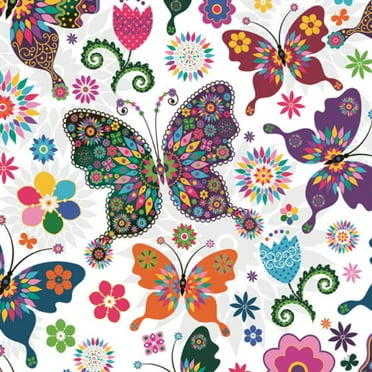 Keep Unique Butterfly Napkins, Spring Animals Luncheon Napkins, Assorted Color, 20/Pack