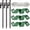 NA, variant on 6 Pcs 12 Inch Heavy Duty Steel Tree Stake Kits, Tree Stakes and Supports for Young Trees Against Bad Weather Leaning Tree Anchor Straightening Kit, Bonus Tree Straps & Rope for Anchoring