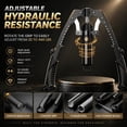 thumbnail image 3 of OUMASK Adjustable Hydraulic Arm Exerciser (22-440 lbs) – Home Fitness Equipment for Chest, Arm & Grip Training for Men, 3 of 11