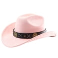 thumbnail image 1 of Western Style Cowboy Hat Curved Brim Ideal For Outdoor Adventure Travel Riding And Everyday Use, 1 of 3