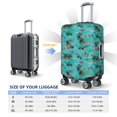 thumbnail image 6 of Balery Luggage Cover Hawaii Palms Print Suitcase Covers for Luggage Elastic Washable Suitcase Protector Fits 18-32 Inch Luggage-Large, 6 of 9