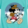 thumbnail image 3 of Disney - Alpine Mickey - Toddler & Youth Girls Short Sleeve Graphic T-Shirt, 3 of 5