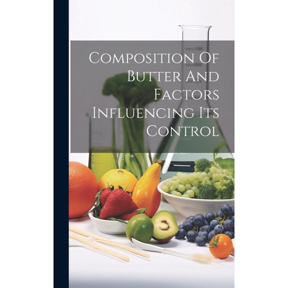 Composition Of Butter And Factors Influencing Its Control (Hardcover)