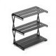 thumbnail image 1 of Estante De Tres Niveles Estante plegable organizador jardín mesa plegable para Camping Picnic barbacoa accesorios, 1 of 9