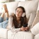 thumbnail image 4 of Foldable BT Headset for Travel Work with Long Battery Life Comfortable Ergonomic Earphone for Outdoor Sports, 4 of 5