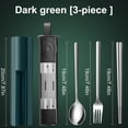 thumbnail image 7 of Kohagoki New Portable Cutlery Set High Quality Stainless Steel Tableware Set Fork Spoon Chopstick Camping Travel Flatware Set With Box, 7 of 7