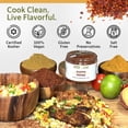 thumbnail image 3 of SPICE + LEAF Aleppo Pepper Flakes, Vegan and Kosher Seasoning Blend, 3.5 oz, 3 of 3