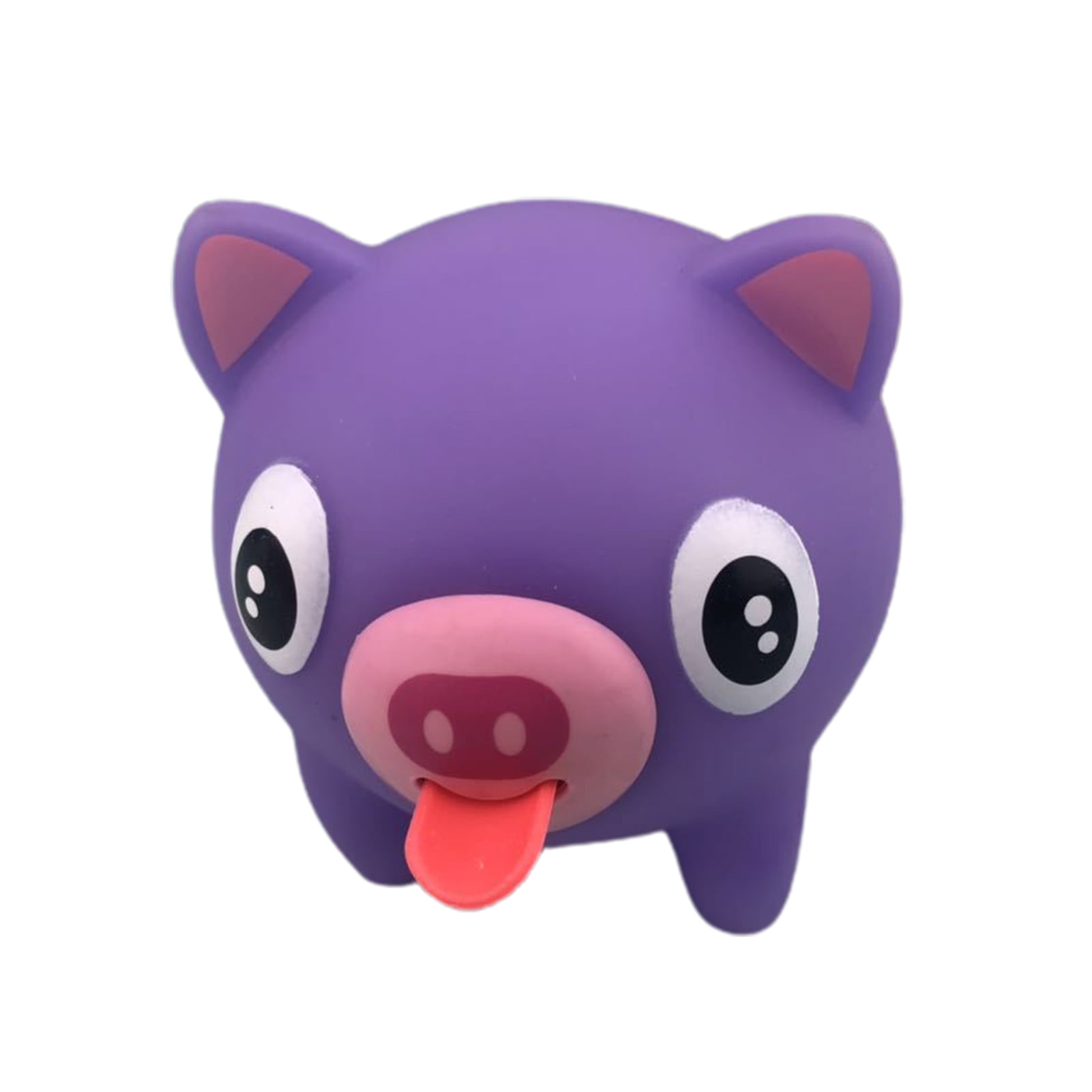 Cartoon Animal Squeeze Toy Tongue Out and Rebound Design for Stress