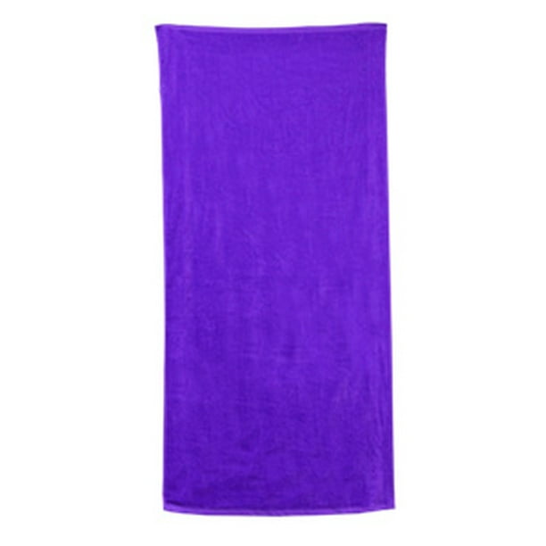Carmel Towels C3060PurpleALL Beach Towel, Purple All