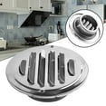 thumbnail image 3 of Grille d'Aération Ronde Plate avec Couvercle en Métal pour Conduits de Ventilation 80mm 100mm, 3 of 8