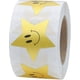 thumbnail image 5 of 500pcs/roll Star Face Stickers, Gold Happy Face Star Shape Stickers, Foil Star Shape Sticker Labels With Happy Smile Scrapbooking 1.5 Inch, 5 of 5