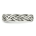 thumbnail image 3 of Sterling Silver Antiqued Celtic Band QR6899, 3 of 6