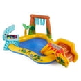 thumbnail image 2 of Intex 8ft x 6.25ft x 43in Dinosaur Play Pool & Inflatable Rainbow Play Pool, 2 of 12