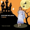 thumbnail image 6 of Snow Queen Else Girls Child Deluxe Disney Frozen 2 Princess Costume-Size 7-8, 6 of 7