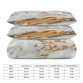 thumbnail image 2 of 3 Pcs Soft Bedding Set, Includes 1 Duvet Cover with Zipper And 2 Pillow,Shams Starfish Beach Full(79"×90"), 2 of 8