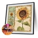 thumbnail image 2 of Cuadros Decorativos Girasol retro 5D DIY Diamond Painting Kits Full Round Drill Wall Art (B5687) Likrtyny embutido en tela, 2 of 8
