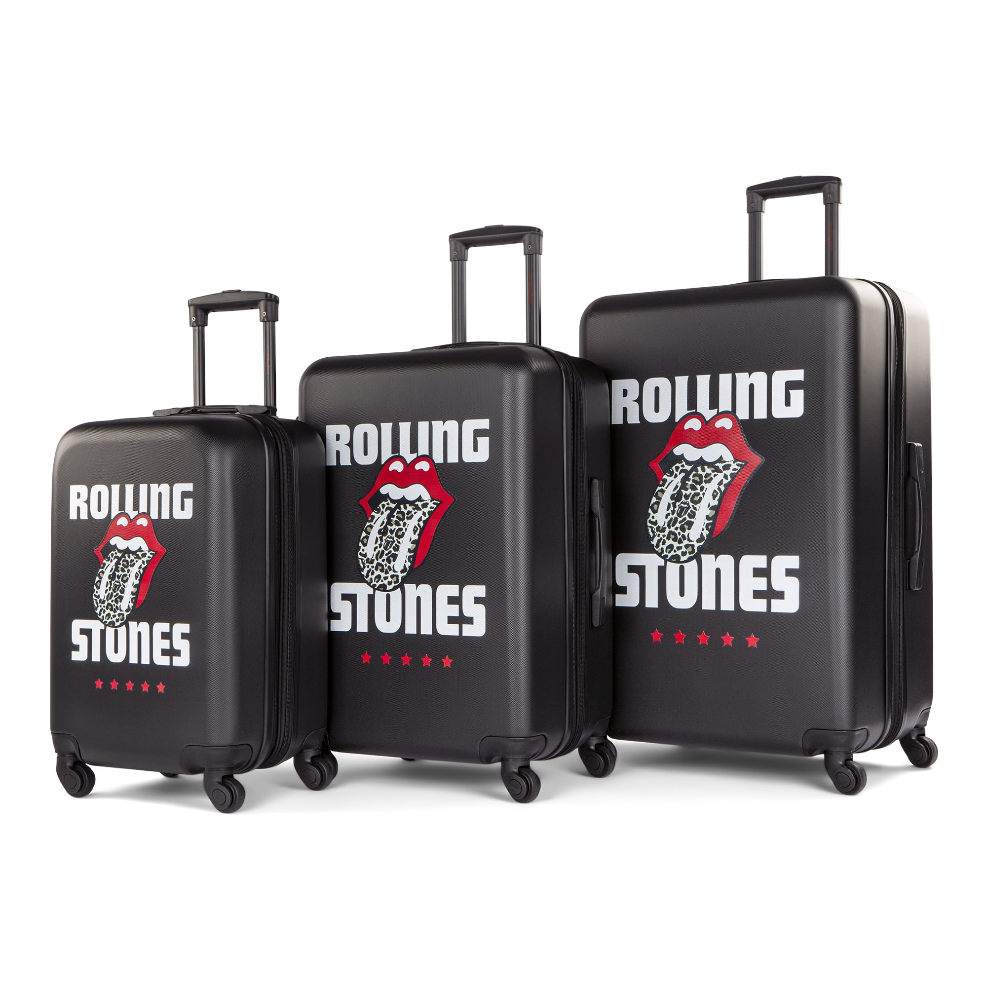 The Rolling Stones - 3 piece Luggage set (Carry-on, 24 inch, 28