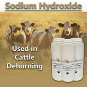 Sodium Hydroxide 99.9% Pure Food Grade Beads Caustic Soda lye 6 Lbs (Pounds)