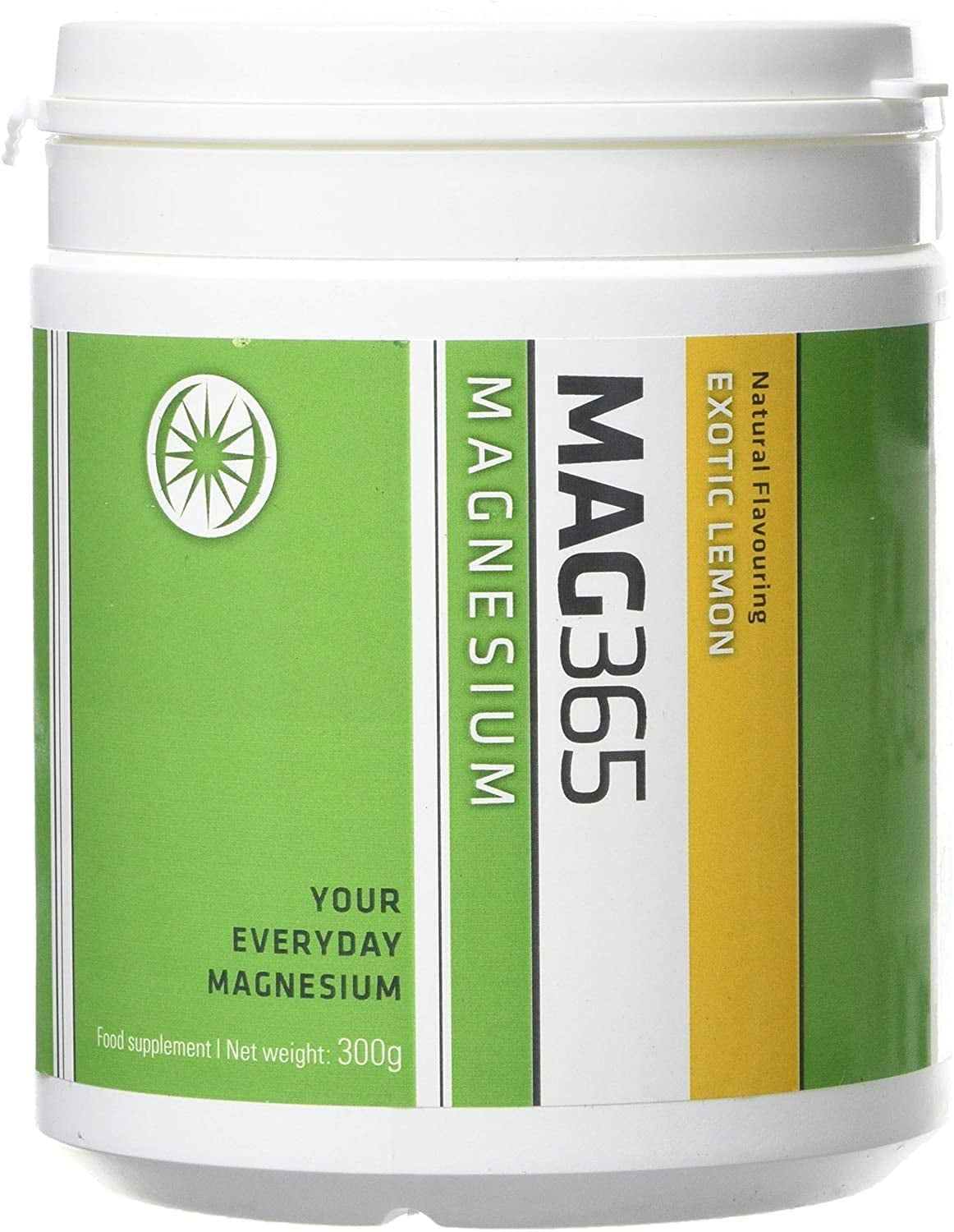 ITL Health Mag365 Natural Exotic Lemon Flavor Magnesium Powder for