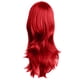 thumbnail image 2 of Pelucas con flequillo para mujer, peluca ondulada suelta de 70 cm de largo, rizada, para cosplay, fiesta, anime, peluca ondulada de cabello completo., 2 of 4