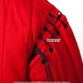 thumbnail image 6 of Black Red Gambeson Type I Medieval Padded Armour Coat SCA Fighting Jacket, 6 of 9