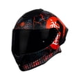 thumbnail image 2 of Casco Cerrado Para Moto Kov Buster Armour Rojo, 2 of 5