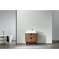 thumbnail image 1 of Portree 30" Walnut Freestanding Bathroom Vanity, 1 of 8