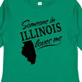 thumbnail image 4 of Inktastic Someone in Illinois Loves Me Boys or Girls Long Sleeve Toddler T-Shirt, 4 of 5