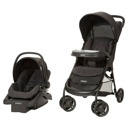Cosco Lift & Stroll Plus Travel System, Black Arrows