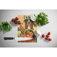 thumbnail image 2 of Carolines Treasures PPP3010LCB Basset Hound Autumn Glass Cutting Board Large, 12H x 16W, multicolor, 2 of 2