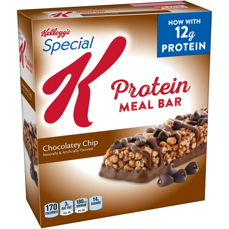 Special K chocolaté Chip Bars de repas de protéines, 9,5 oz 6ct