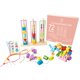 thumbnail image 1 of Kit para enhebrar cuentas Montessori & Me Stringing Beads para niños de 3 a 5 años, 1 of 7