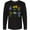 AB-Black, variant on Inktastic Group of Beautiful Wildflowers Long Sleeve T-Shirt