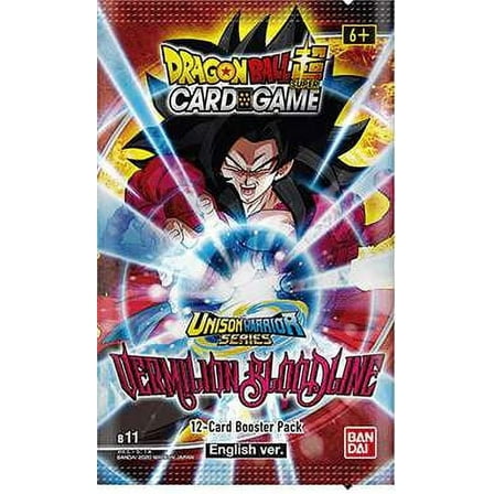Dragon Ball Super Unison Warrior Series 2 Vermilion Bloodline Booster Pack