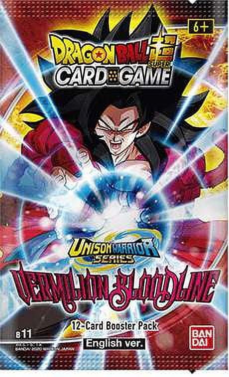 Dragon Ball Super Unison Warrior Series 2 Vermilion Bloodline Booster Pack