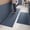 Blue, variant on PABUBE Woven Grey Kitchen Rug, 17" x 29", Non-Slip and Absorbent Floor Mat for Sink or Hallway, Machine Washable Soft Rug, Durable Indoor Use