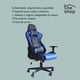thumbnail image 5 of Silla Gamer Reclinable y Ergonómica, The Shop azul Estandar, 5 of 9