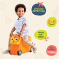thumbnail image 4 of B. toys &ndash; On The Go &ndash; Lolo Ride-On Suitcase for Kids &ndash; Rolling Luggage with Storage Space - Travel & Play &ndash; Fun Animal Design for To, 4 of 9