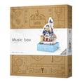thumbnail image 5 of NICKSUN Castle Music Box Building Set, 531 PCS Castle Mini Building Blocks Kit Toy for Adult Kids, Christmas Birthday Gift, 5 of 6