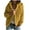 Yellow, variant on IROINNID Women's Short Cardigan Jacket Solid Color Long Sleeve Cardigan Autumn Casual Coat Top, Beige