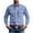 Sky Blue, variant on Mens Western Cowboy Shirts Button Up Shirts Long Sleeve Cotton Work Shirts for Men with Two Pockets