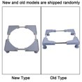 thumbnail image 2 of Fridge BracketGray Four-Legged Washing Machine Stainless Steel Fridge Stand Fridge Stand Quality You Can Trust, 2 of 5