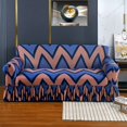 thumbnail image 1 of Elastic Stretchable Sofa Cover with Skirt Washable Furniture Protector Printed Slipcovers with Elastic Bottom for Living Room, 1 of 7