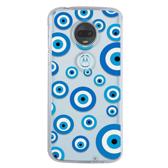 Funda para Moto G7 Plus Ojo Turco Uso Rudo, InstaCase Protector para Moto G7 Plus Antigolpes, Case Ojo Turco