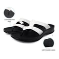 thumbnail image 6 of AEROTHOTIC Arch Supportive Strappy Orthotic Comfortable Flip Flops Cushion Soft Toe Post Non-Slip Summer Casual Travel Walking Thong Sandals Women Beach Essentials, 6 of 6