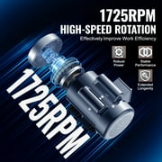 KFFKFF Electric Motor with 1.5HP, Rotating at 1725 rpm, Operates on AC 115V/230V, Encased in a 56C Frame. This Single Phase Motor with a 5/8 Keyed Shaft, Offers CW/CCW Rotation