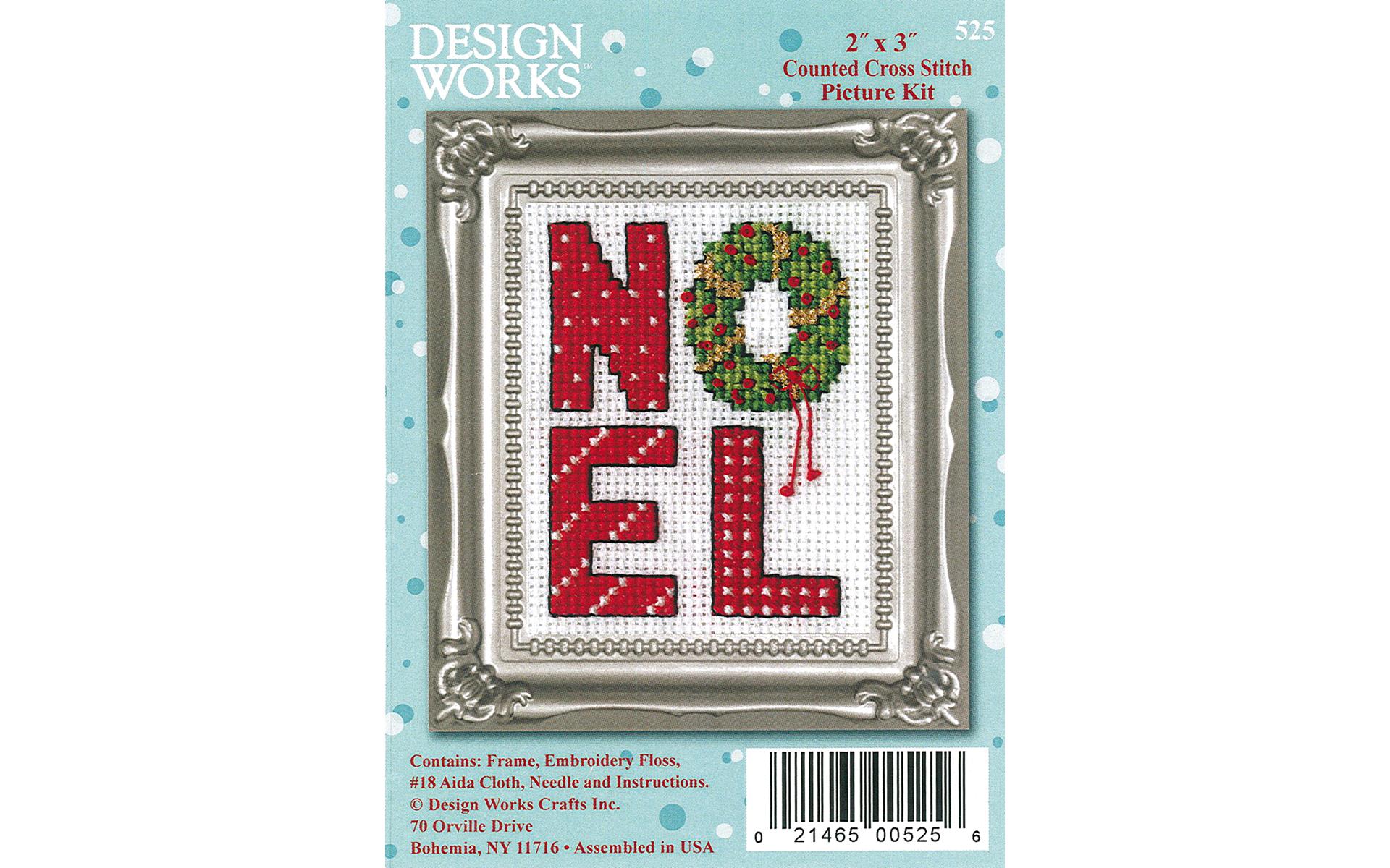 Design Works Cross Stitch Kit 2x3 Noel