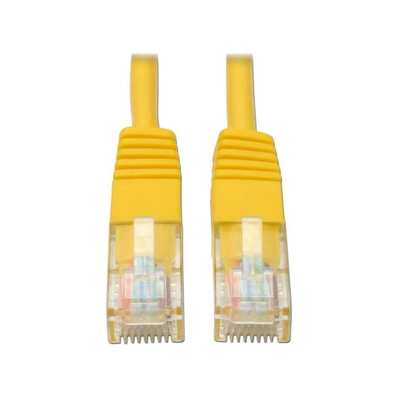 Cable de Red Tripplite Cat5e UTP, 4.27m. Color Amarillo. Tripp Lite N002-014-YW
