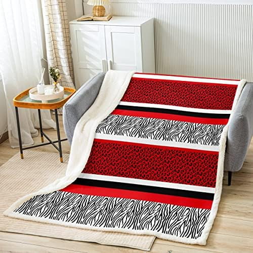 Neon Cheetah Print Throw 50 X60 Throw Blanket For Girls Women Rainbow Leopard Fleece Blanket Wild Zebra Stripes Sherpa Blanket Wild Animal Fuzzy Blanket Wildlife Theme Bedroom De Walmart